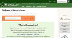 Desktop Screenshot of kingwood.com