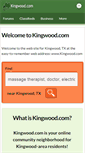 Mobile Screenshot of kingwood.com