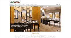 Desktop Screenshot of kingwood.com.hk